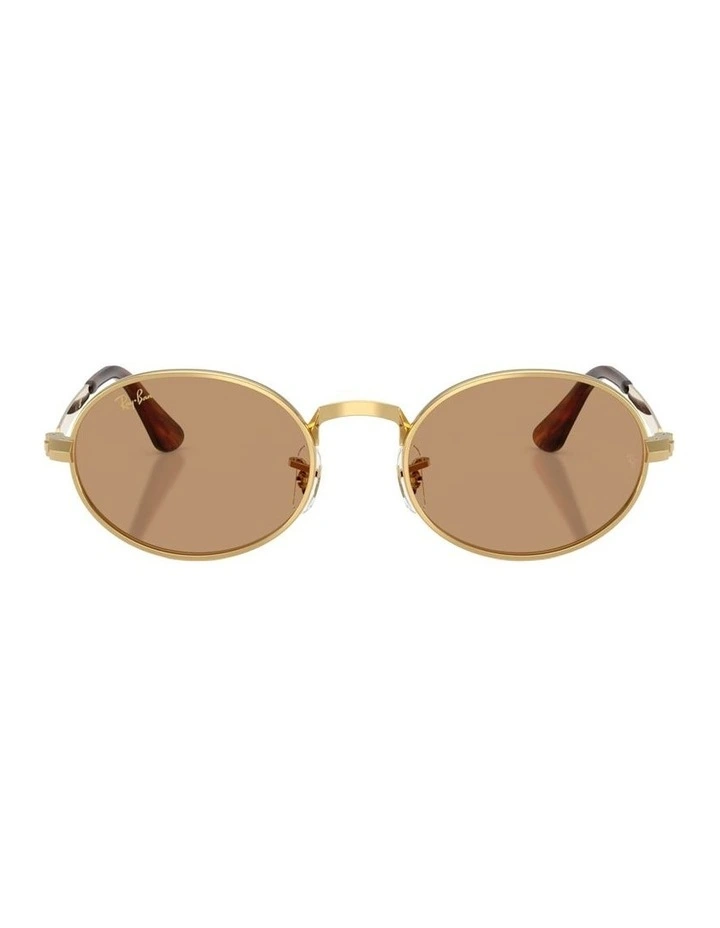 By A$AP Rocky Metal Sunglasses in Gold RB3931 image 2