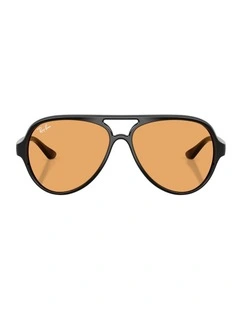 Cats 5000 Classic Summer Capsule Injected Sunglasses in Black