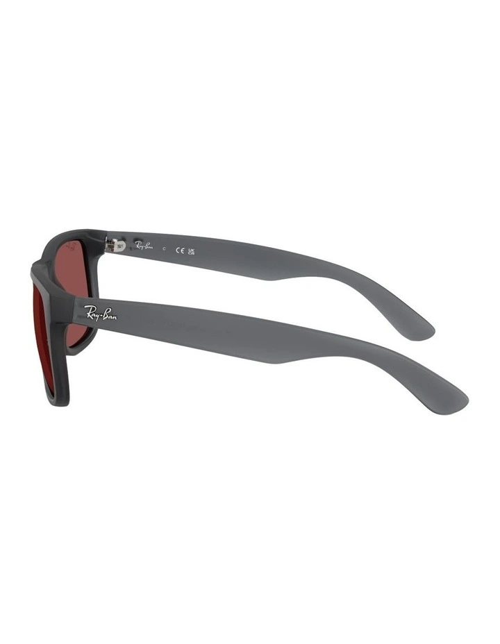 Justin Classic Nylon Sunglasses in Grey image 3