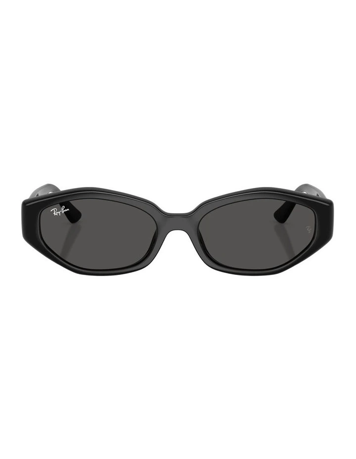 Injected Sunglasses in Black RB4473D image 2