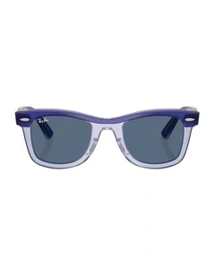 Mini Street Neat Acetate Sunglasses in Blue