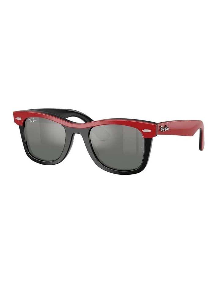 Mini Street Neat Acetate Sunglasses in Red image 1