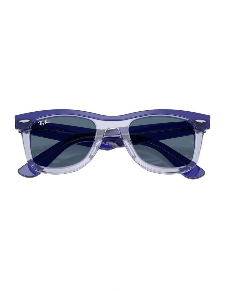 Mini Street Neat Acetate Sunglasses in Blue image 4