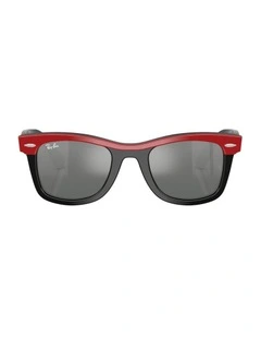 Mini Street Neat Acetate Sunglasses in Red