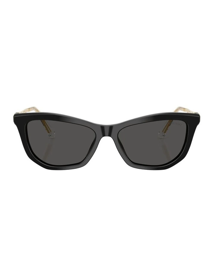 Acetate Sunglasses in Black image 2
