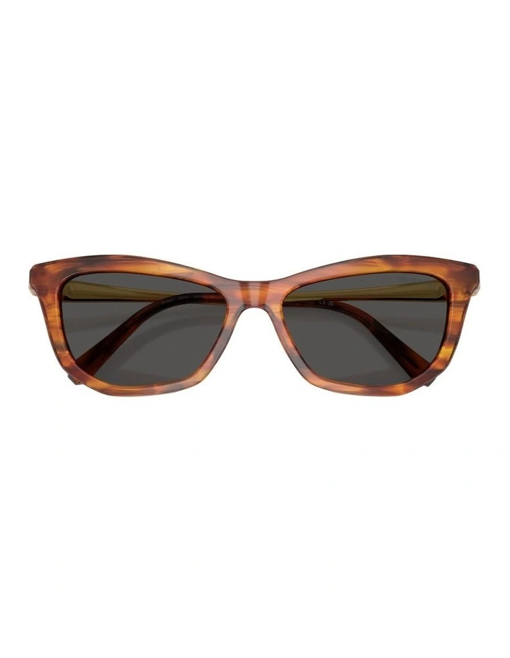 Acetate Sunglasses in Brown image 3