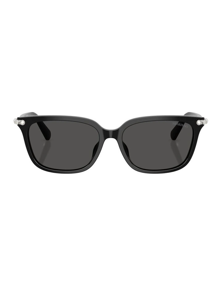 Acetate Sunglasses in Black image 1