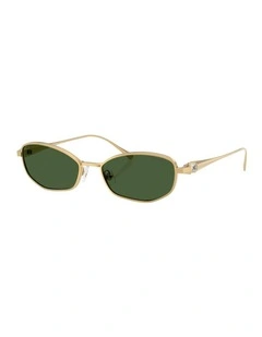 Metal Sunglasses in Gold