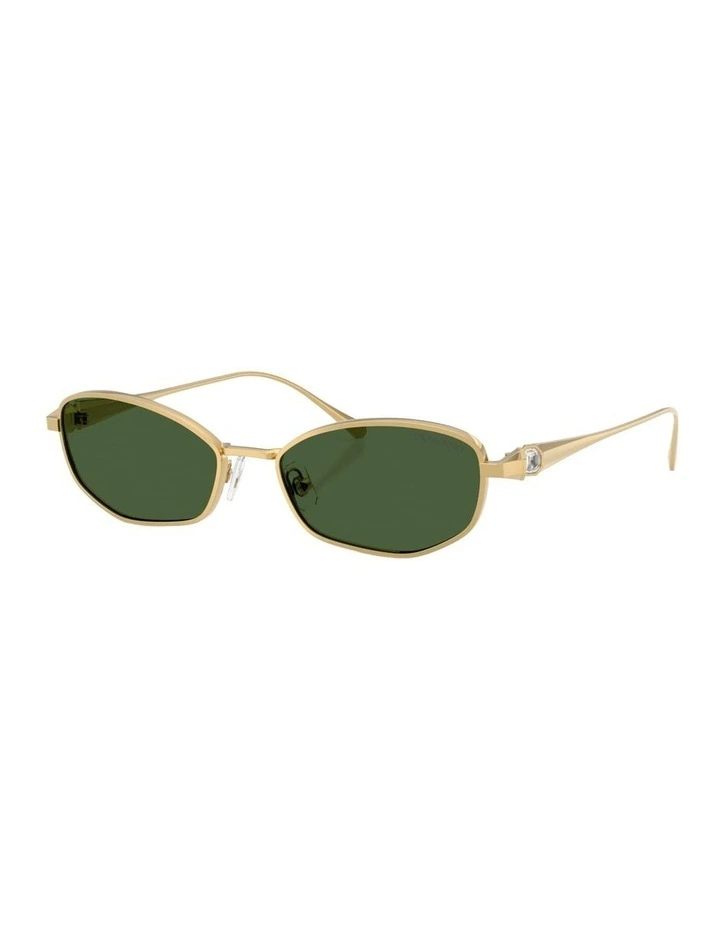 Metal Sunglasses in Gold image 1