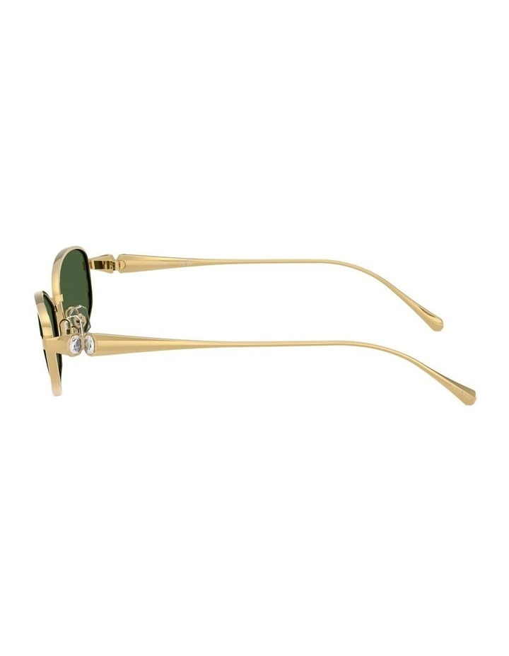Metal Sunglasses in Gold image 3