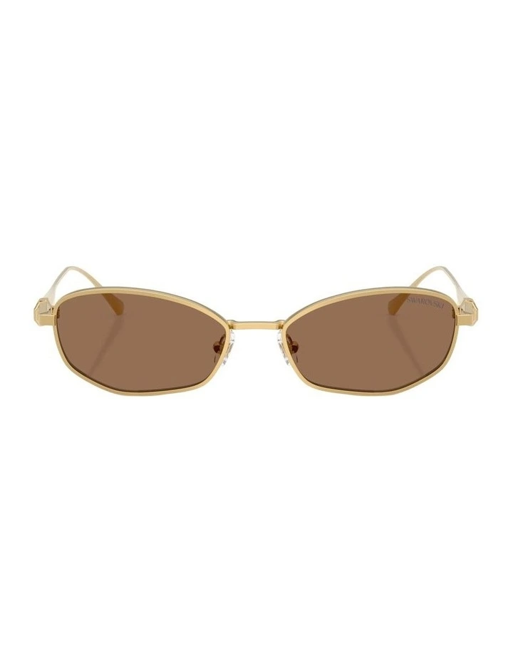 Metal Sunglasses in Gold image 1
