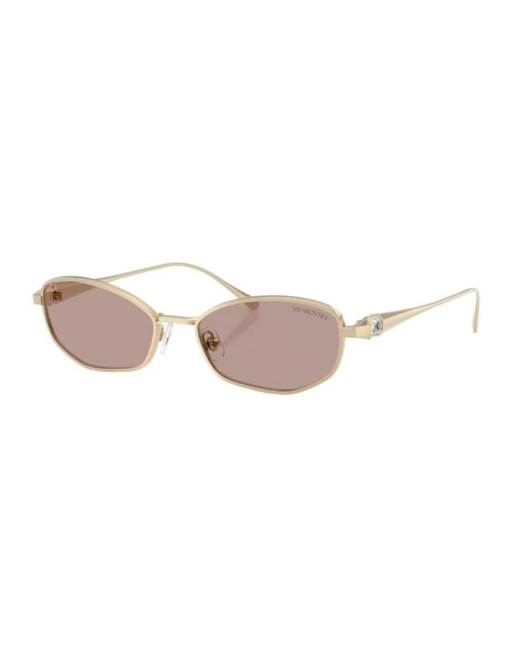Metal Sunglasses in Gold image 1