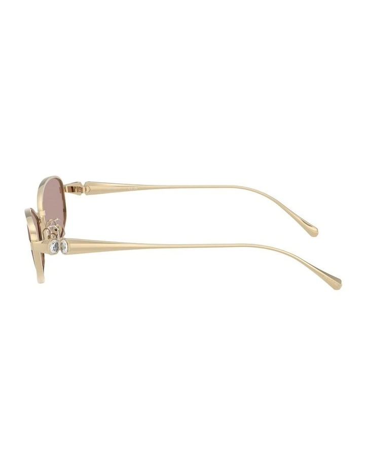 Metal Sunglasses in Gold image 3