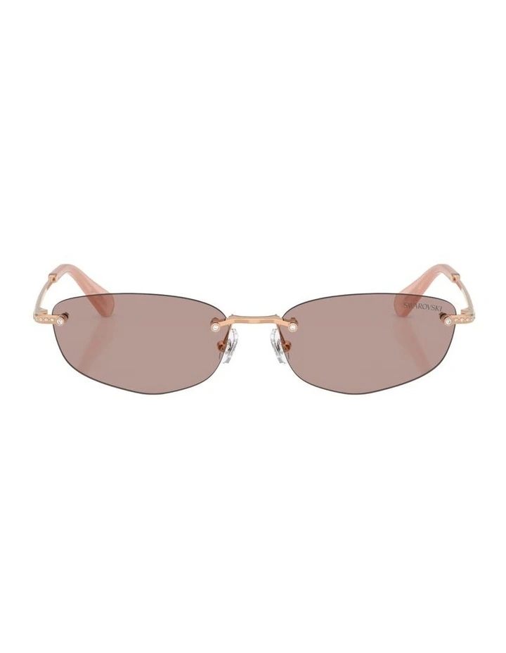 Metal Sunglasses in Pink image 1