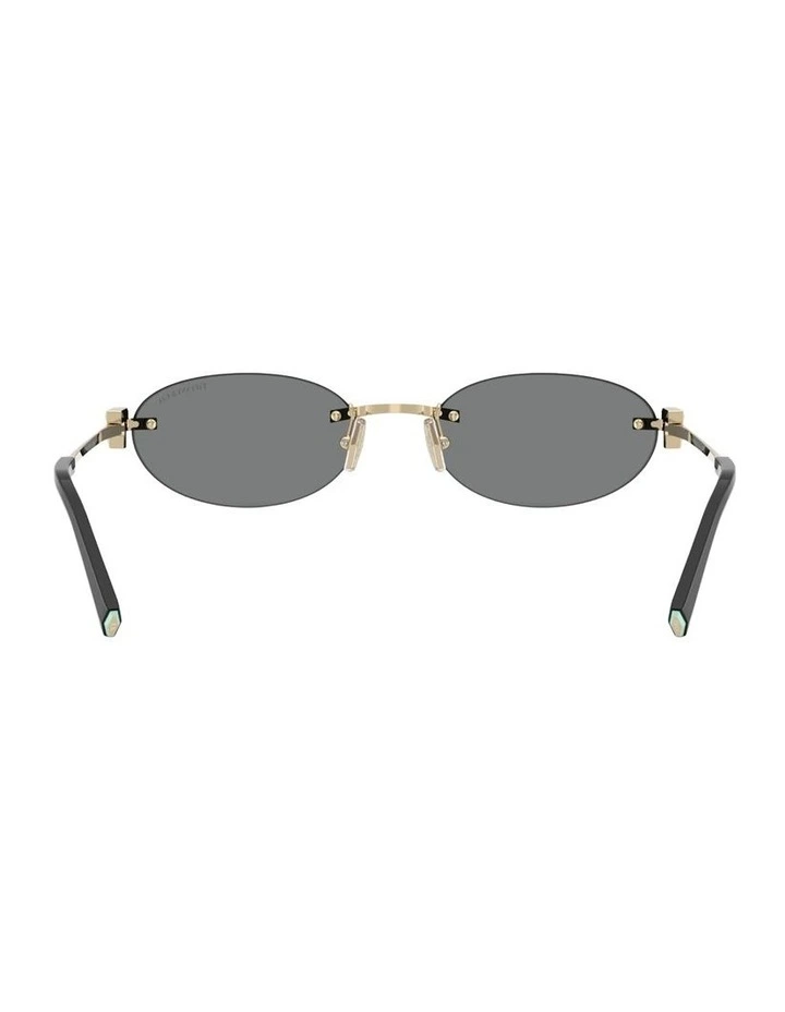 Metal Sunglasses in Gold image 4