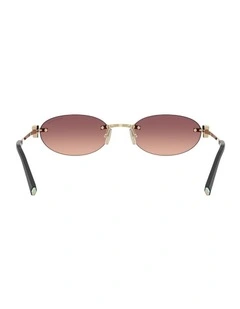 Metal Sunglasses in Gold
