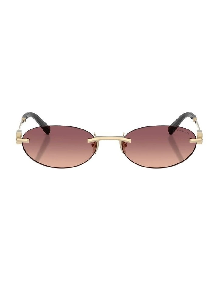 Metal Sunglasses in Gold image 2