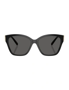 Injected Sunglasses in Black
