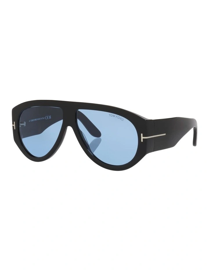 Acetate Sunglasses FT1044 in Black image 1