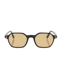 Acetate Sunglasses Joey-02 in Black