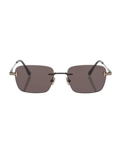 Metal Sunglasses Jake-02 in Black
