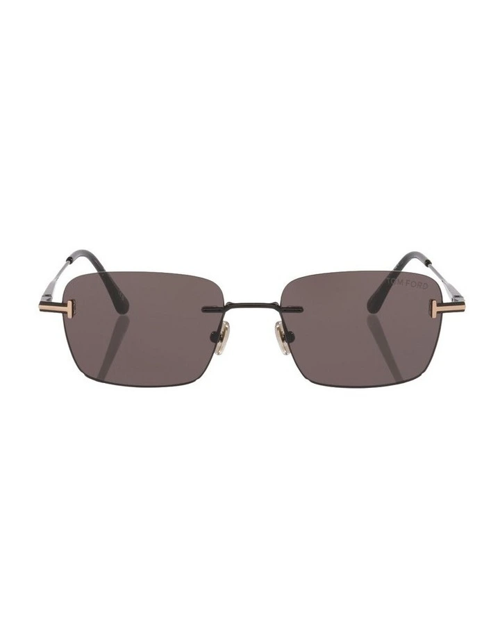 Metal Sunglasses Jake-02 in Black image 1