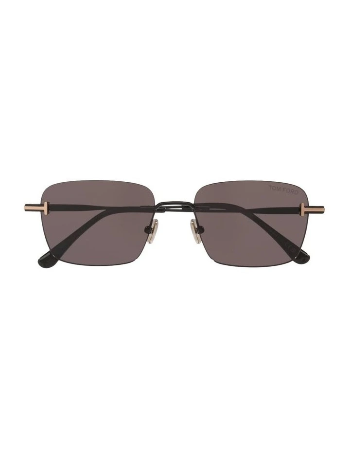 Metal Sunglasses Jake-02 in Black image 3