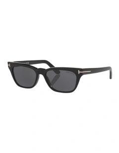 Acetate Sunglasses Penn-02 in Black