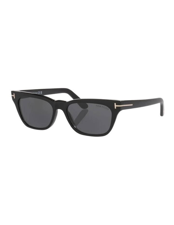 Acetate Sunglasses Penn-02 in Black image 1
