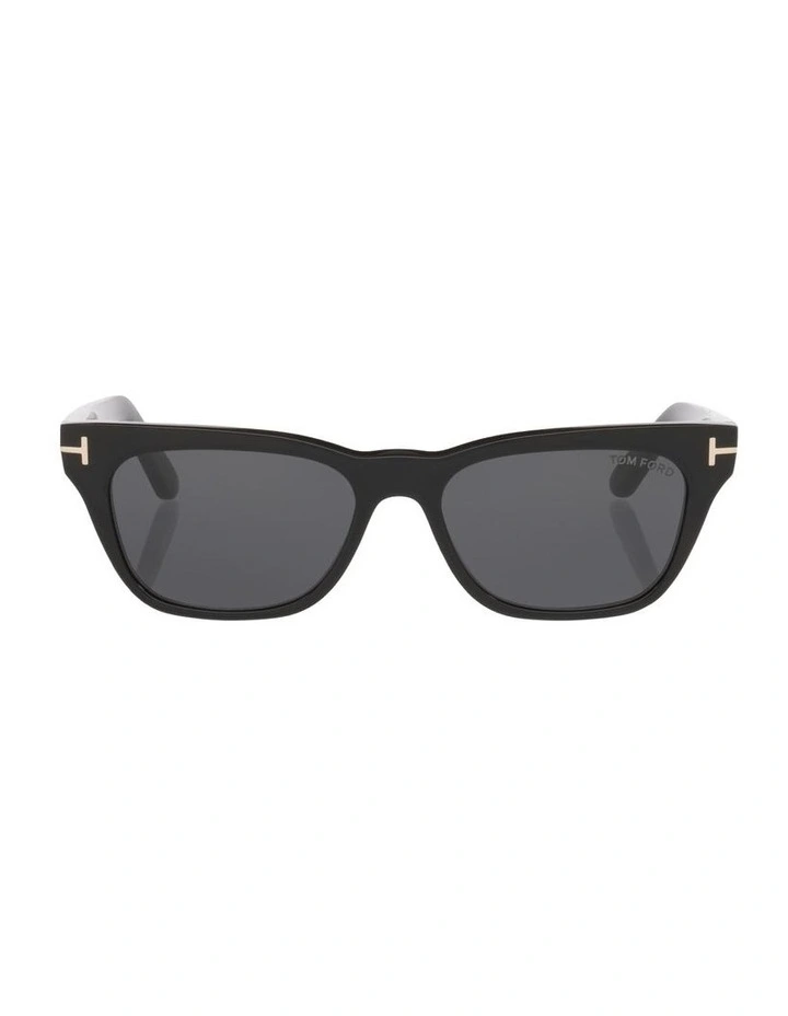 Acetate Sunglasses Penn-02 in Black image 2