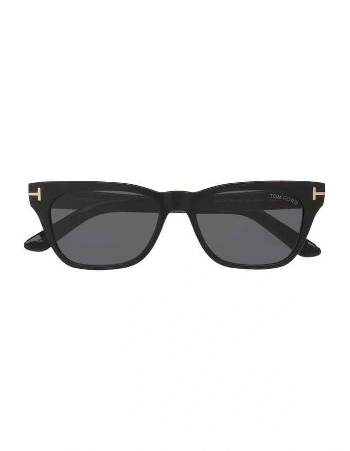 Acetate Sunglasses Penn-02 in Black image 4