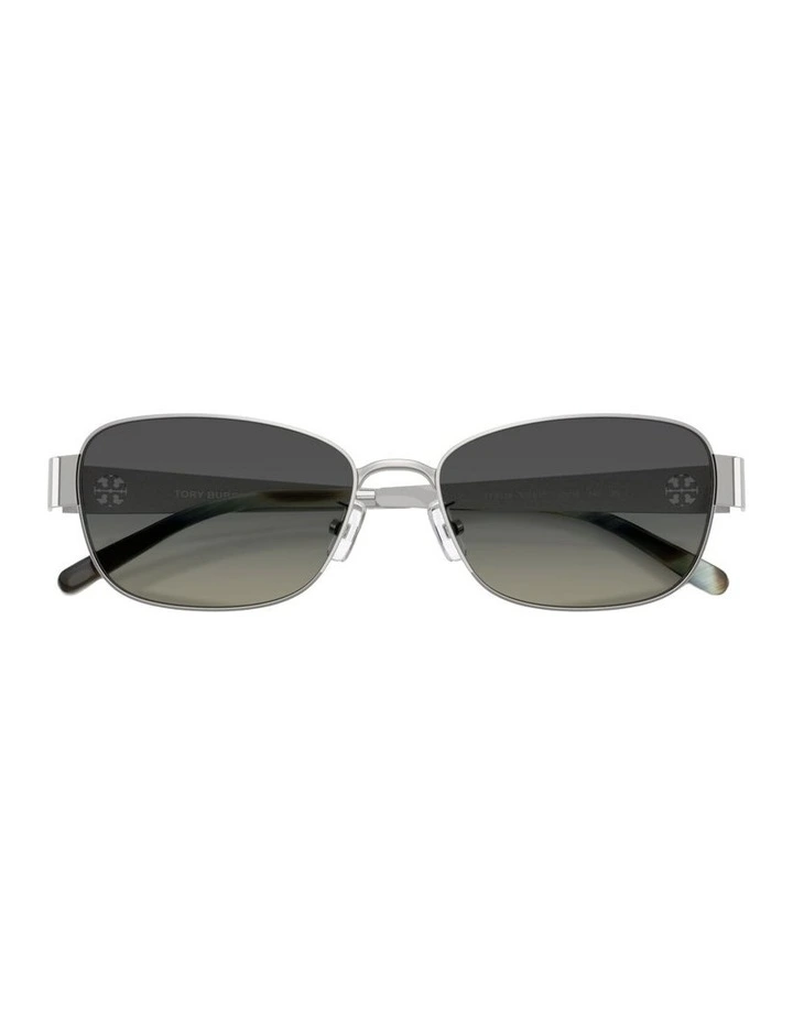 Metal Sunglasses in Silver image 3