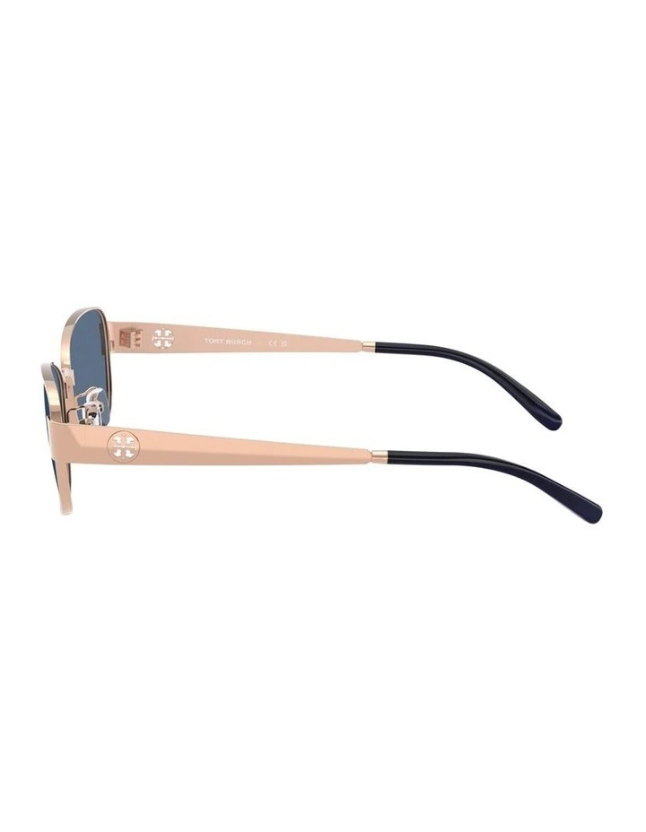 Metal Sunglasses in Copper image 3