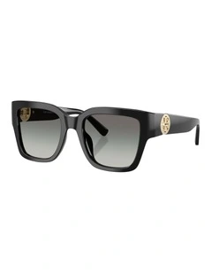 Acetate Sunglasses in Black