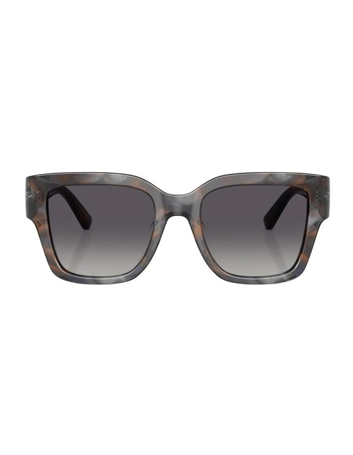 Acetate Polarised Sunglasses in Blue image 1