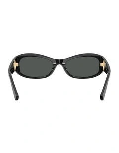 Acetate Sunglasses in Black