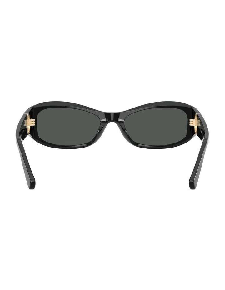 Acetate Sunglasses in Black image 1