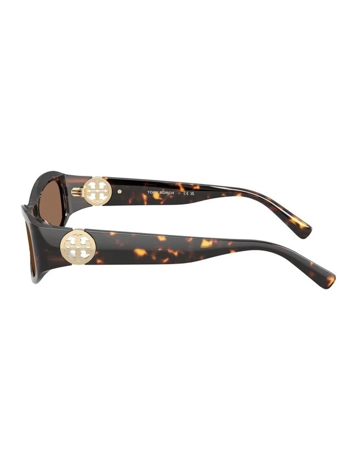 Acetate Sunglasses in Tortoise image 2