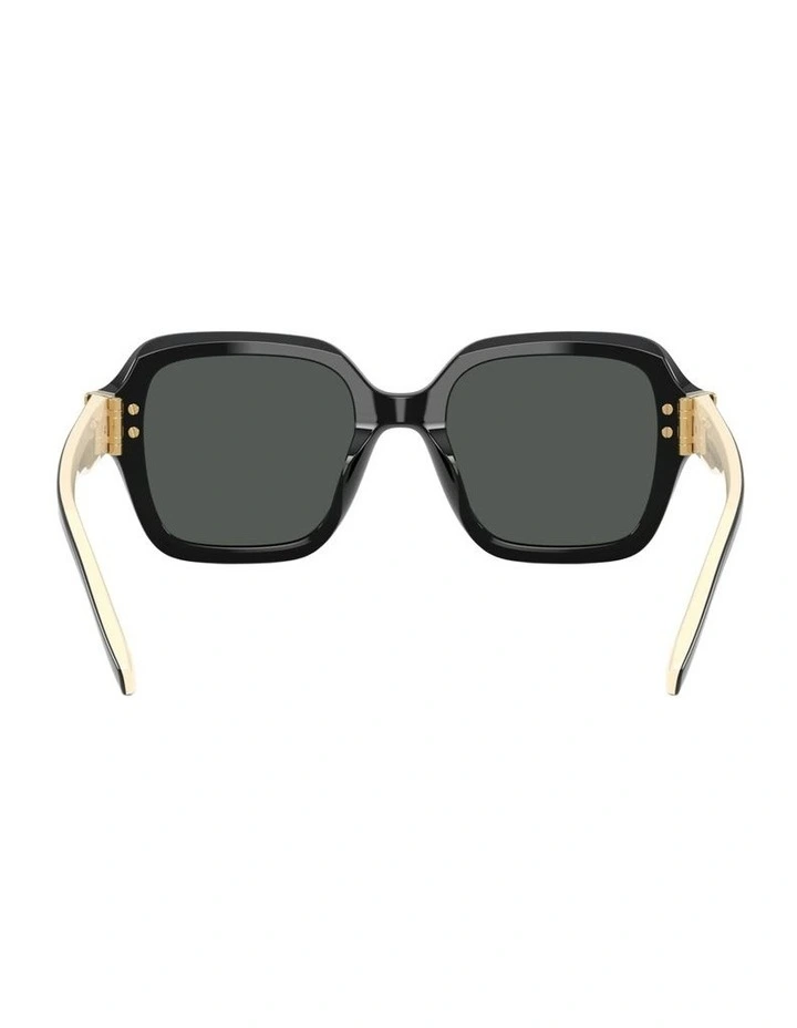 Acetate Sunglasses in Black image 2
