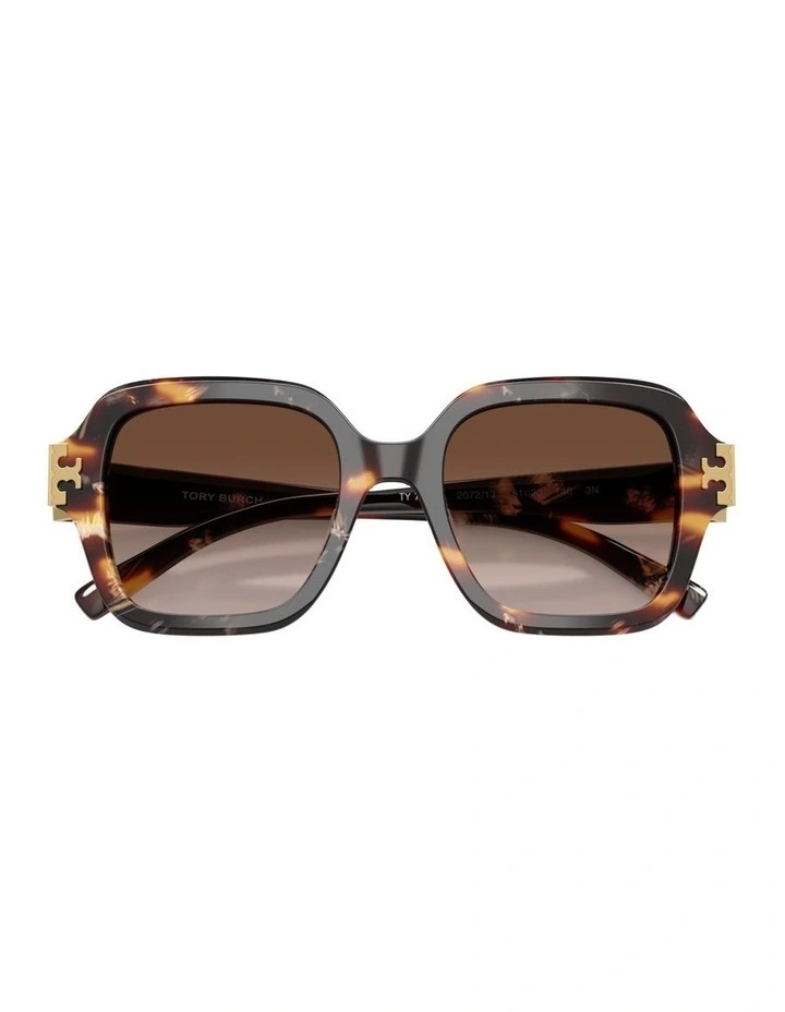 Acetate Sunglasses in Tortoise image 2