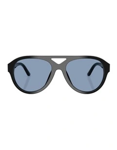 Acetate Sunglasses in Black