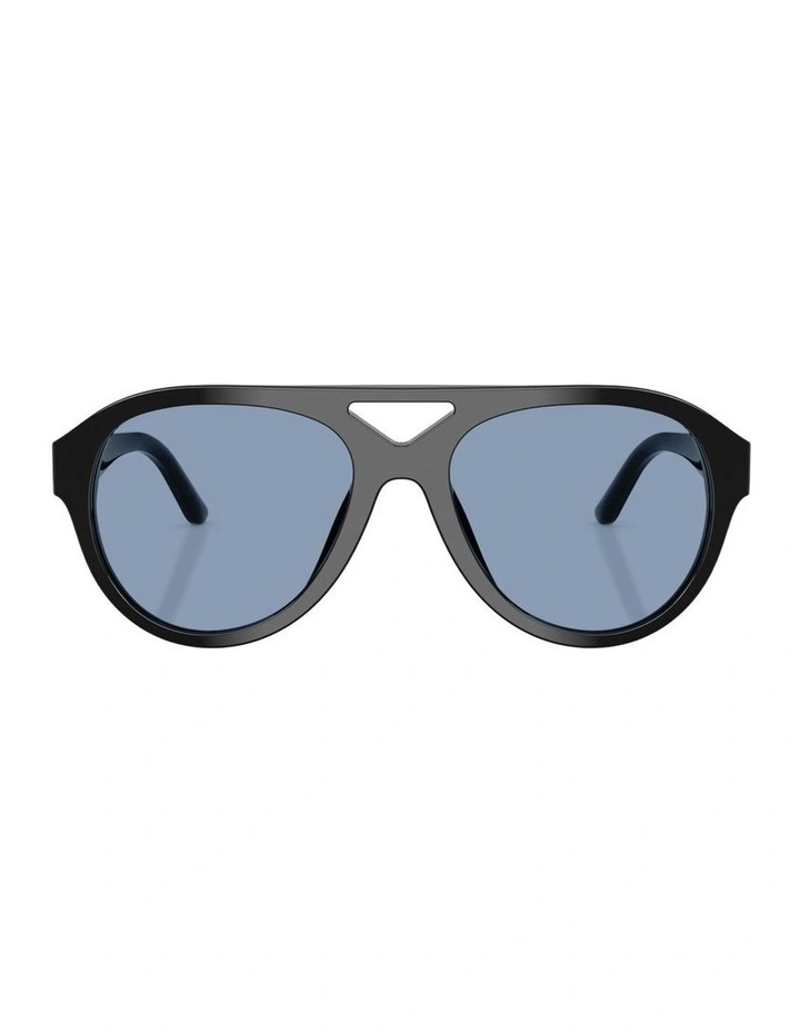 Acetate Sunglasses in Black image 1