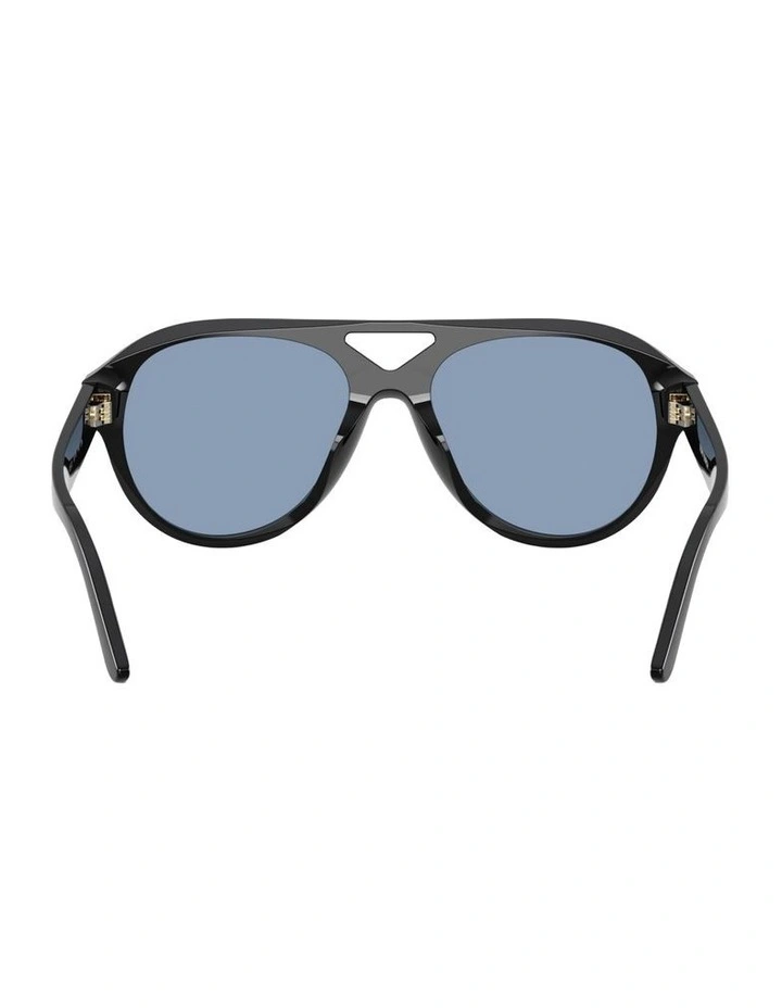 Acetate Sunglasses in Black image 2