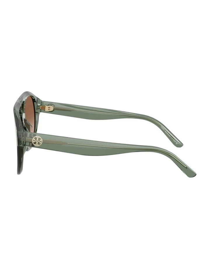 Acetate Sunglasses in Green image 3