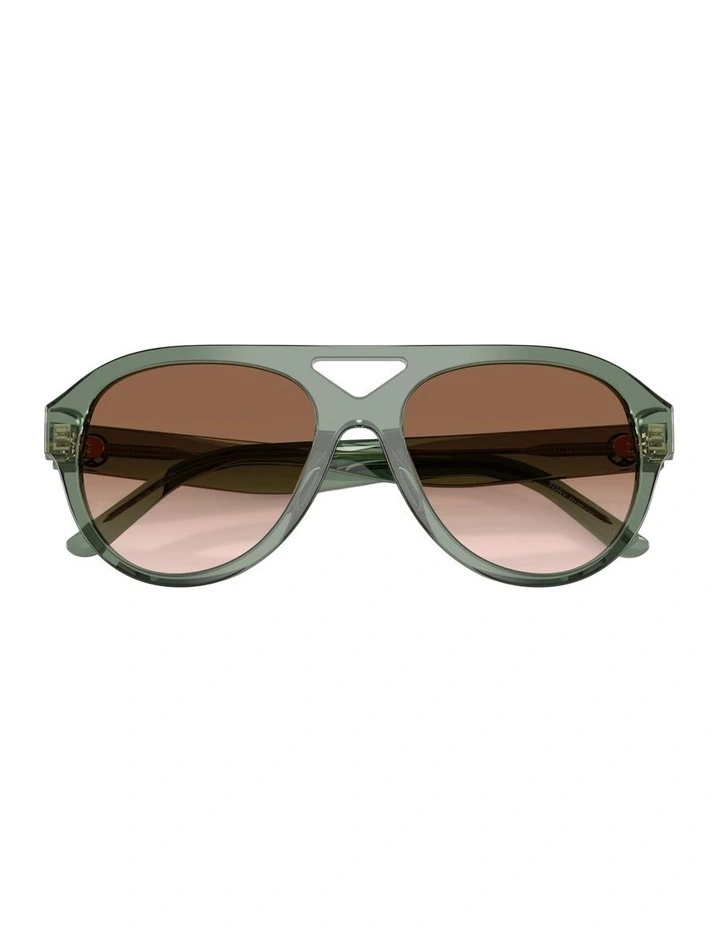 Acetate Sunglasses in Green image 4
