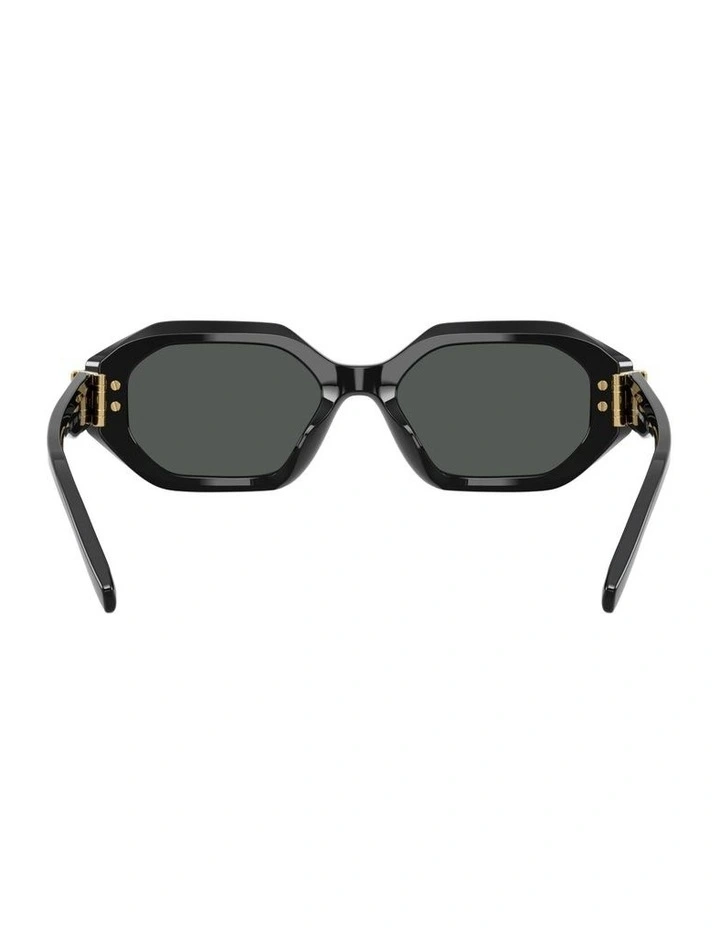 Acetate Sunglasses in Black image 3
