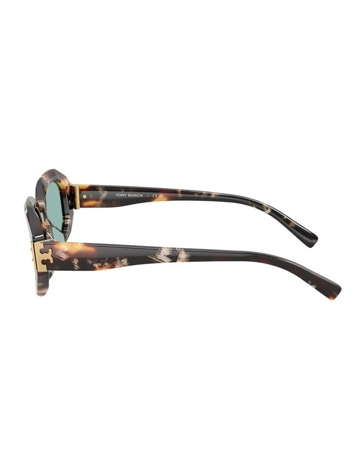 Acetate Sunglasses in Tortoise image 2
