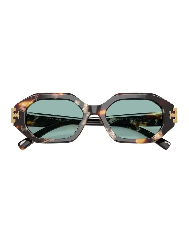 Acetate Sunglasses in Tortoise image 3