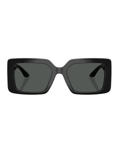 Injected Sunglasses in Black