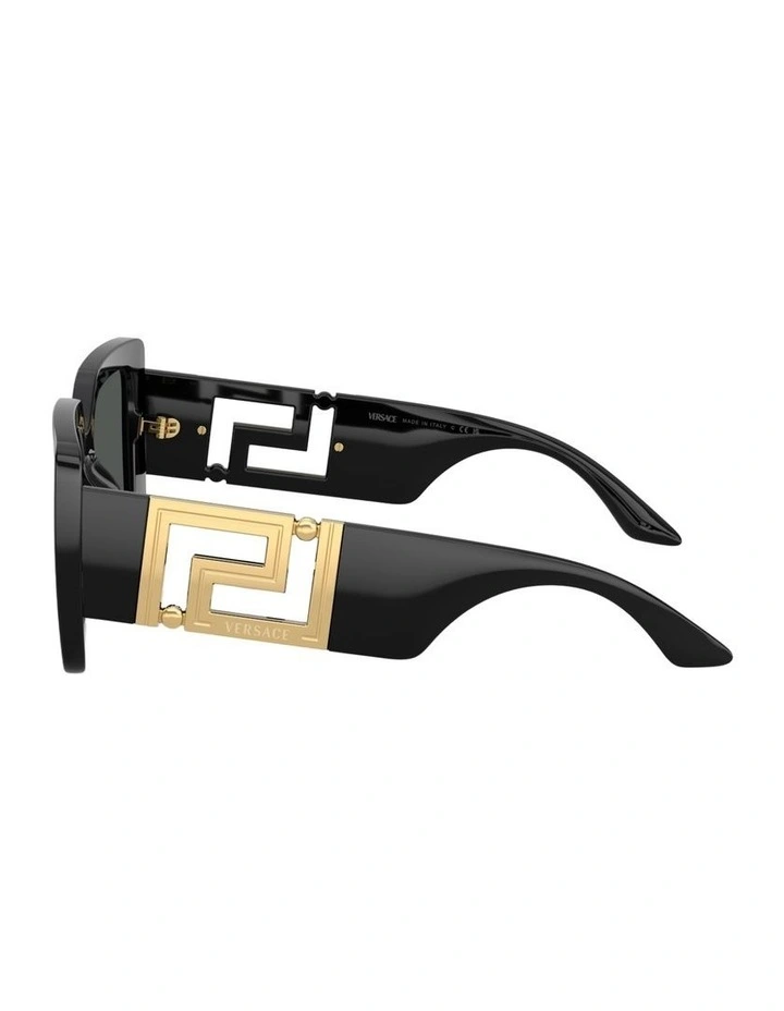 Injected Sunglasses in Black image 2